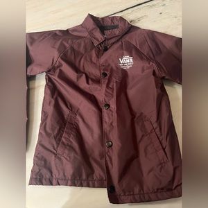 Vans jacket kids size small
